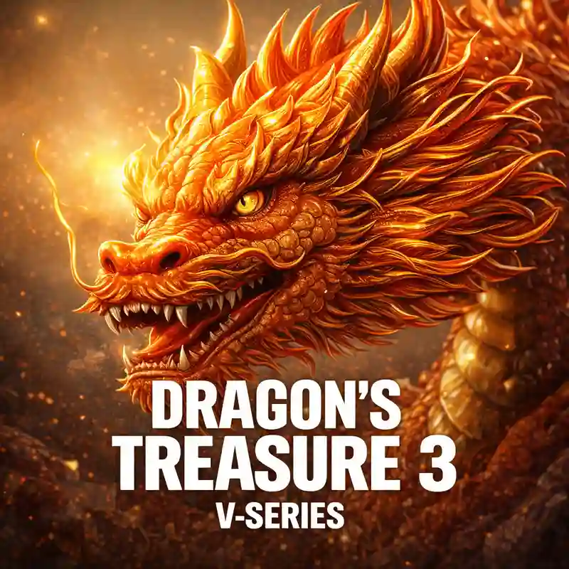 Dragon's Treasure 3 Slot Game firejl